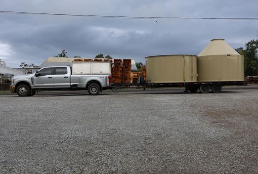 transporting dust collection system
